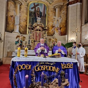 Biskup Gorski predvodio misu zornicu u Zaboku